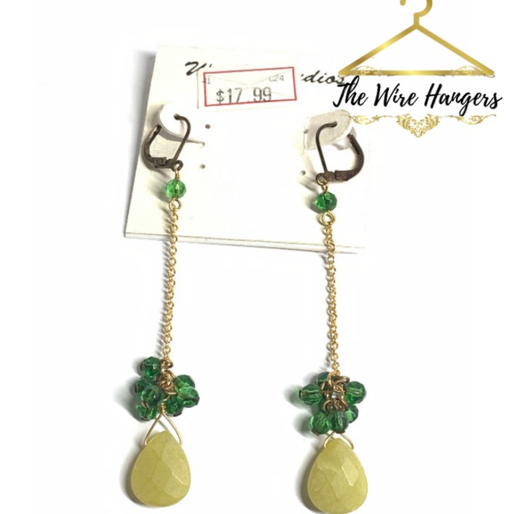 Vintage costume earrings